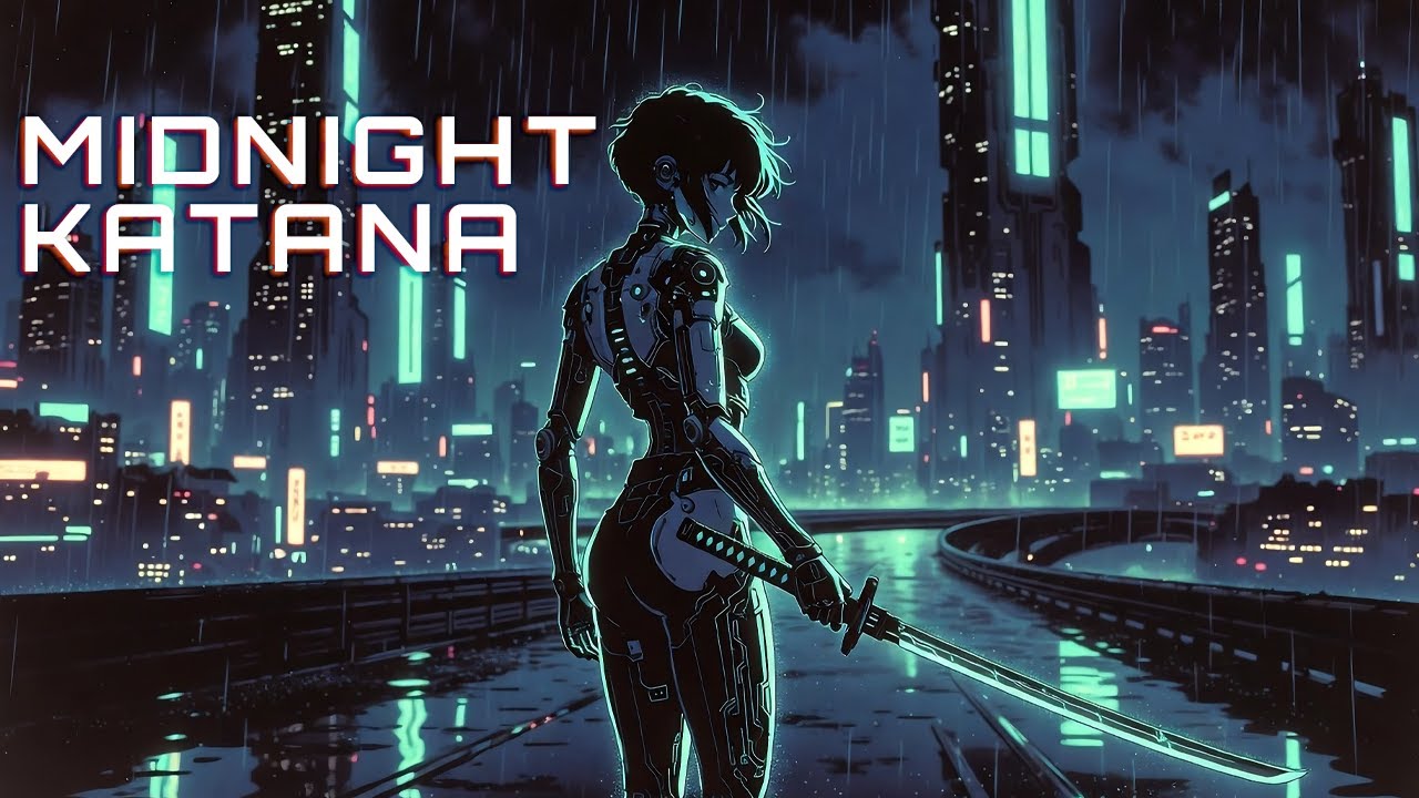 MIDNIGHT KATANA: Ретро Пульс 1988 | Аналоговый Синтвейв & Глубокий Бас | Тёмный OVA OST