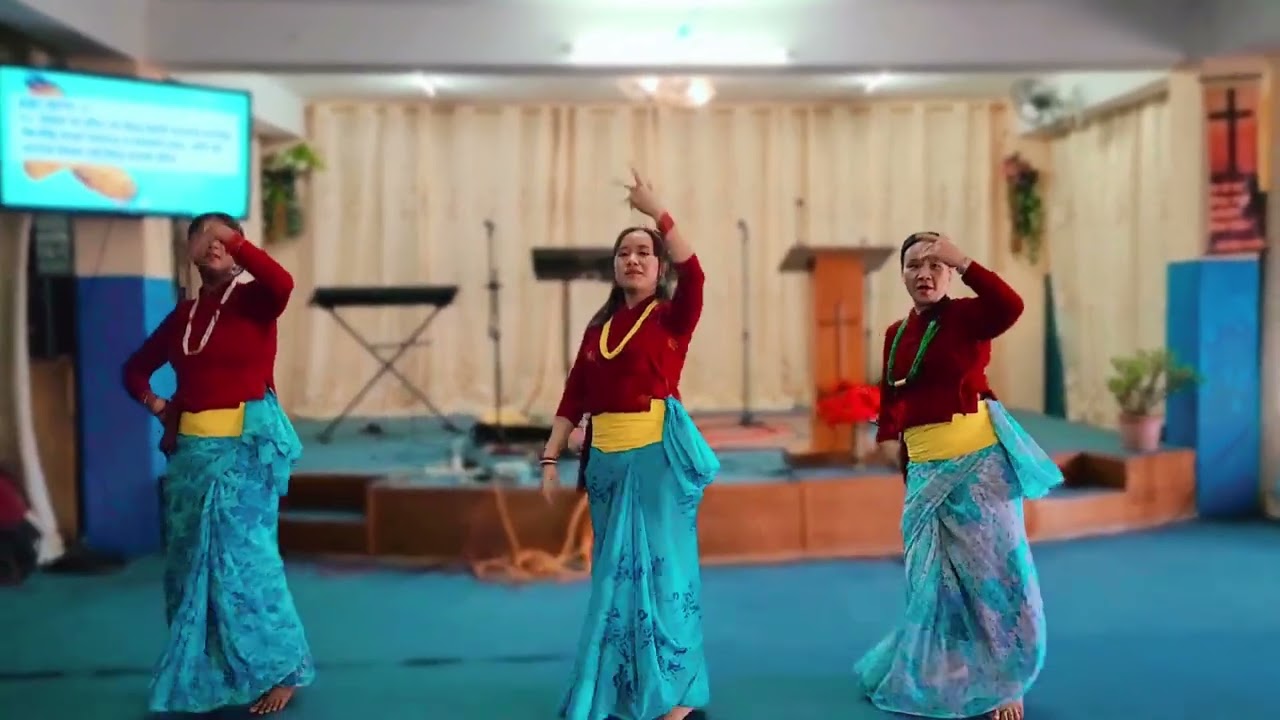 NEPALI BHAKAIMA || HEY PARAMPRABHU || NEPALI CHRISTIAN MIX DANCE 