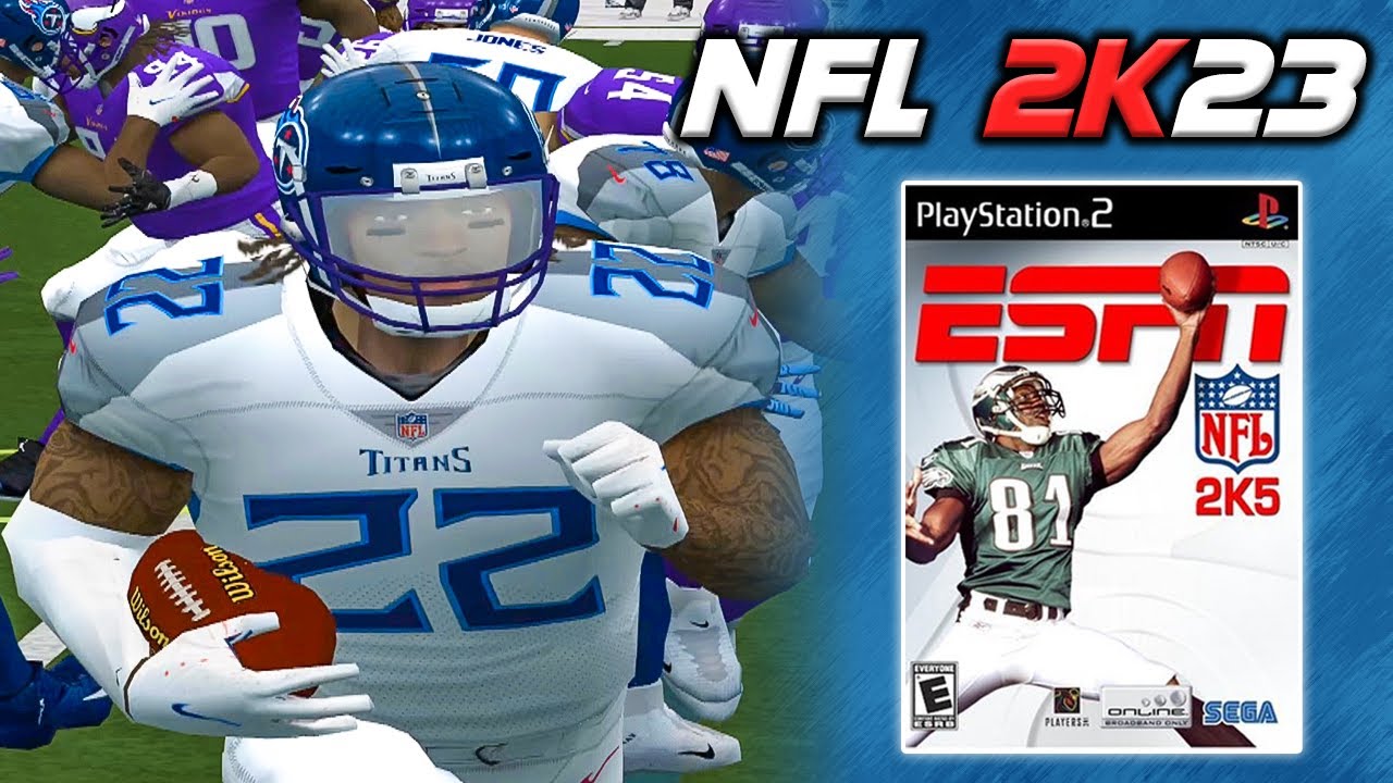 Мод NFL 2k23 просто потрясающий! (Игровой процесс NFL 2k5)