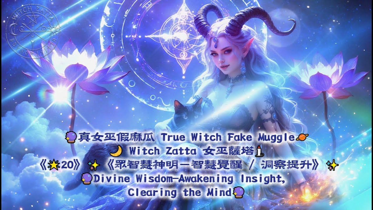 《🌟20》✨《眾智慧神明－智慧覺醒  洞察提升》✨🔮Divine Wisdom-Awakening Insight, Clearing the Mind🔮