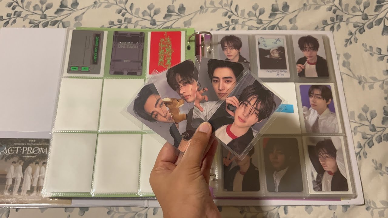 storing new photocards in my binders 6 | bts jin, itzy, txt, enhypen and more !