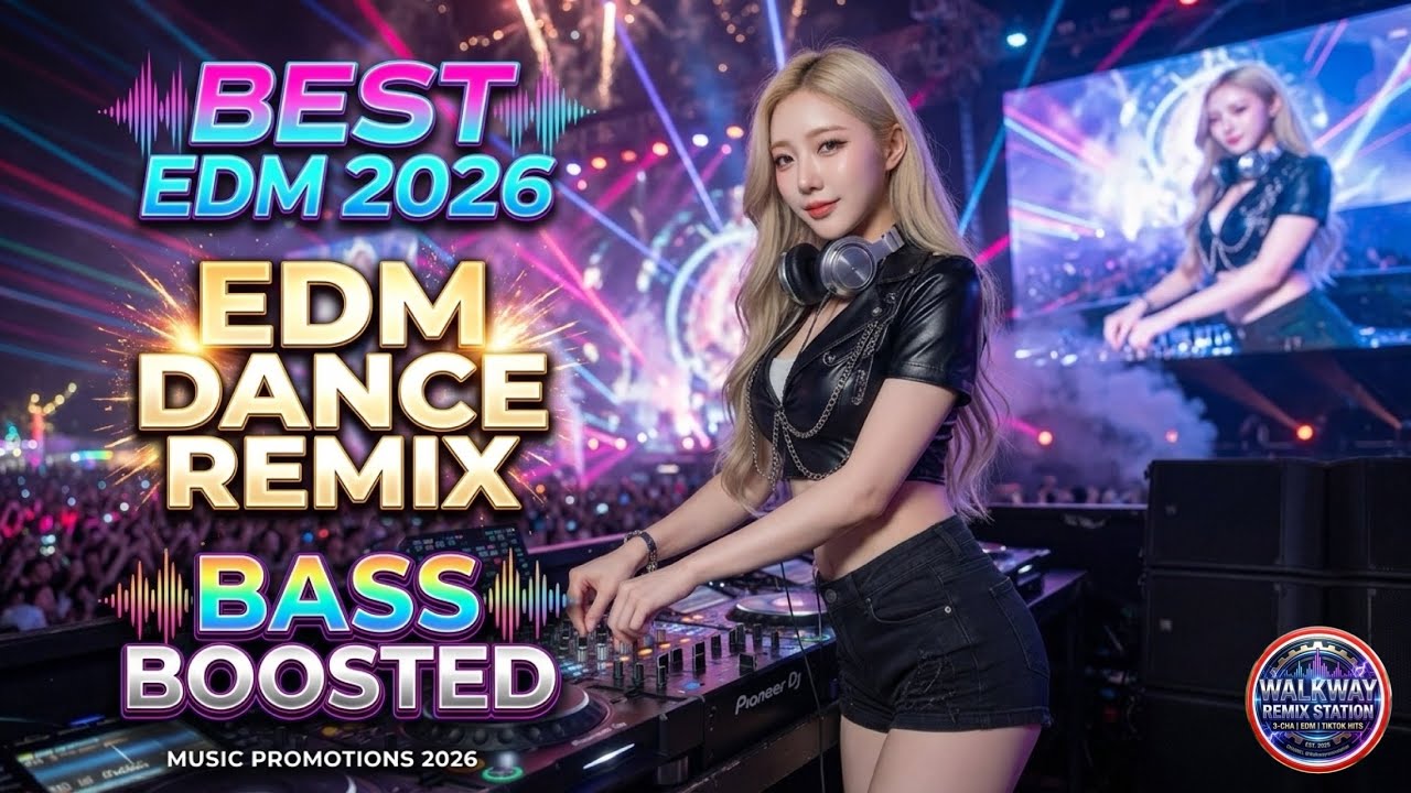 Best Dance Music 2026 ⚡️ Nonstop Party Mix - EDM & Dance Remix🔊Bassboosted | 🔥 V.49