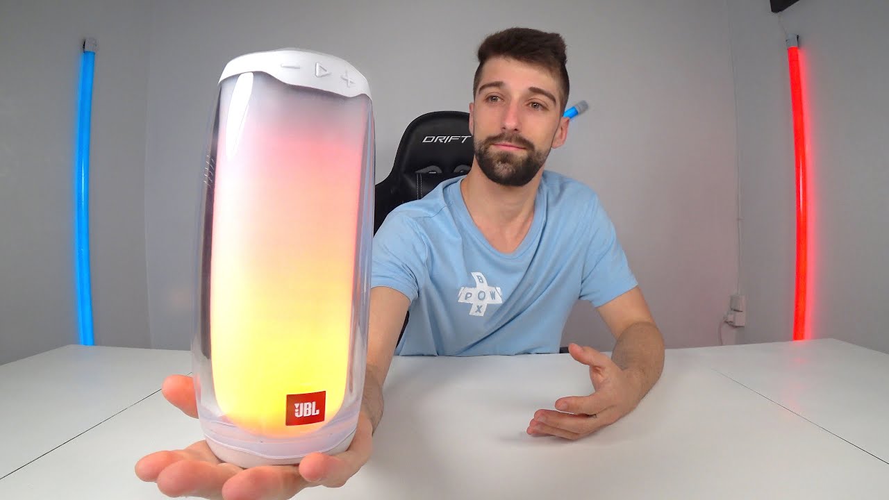 ¿JBL con luz? Altavoz Pulse 4 unboxing test y review