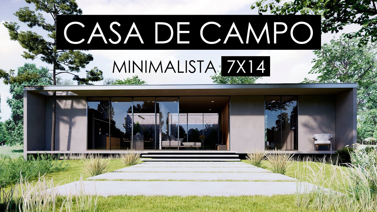 CASA MODERNA EN EL CAMPO DE 98 M² CON BONITO INTERIOR Y EXCELENTE ILUMINACIÓN NATURAL