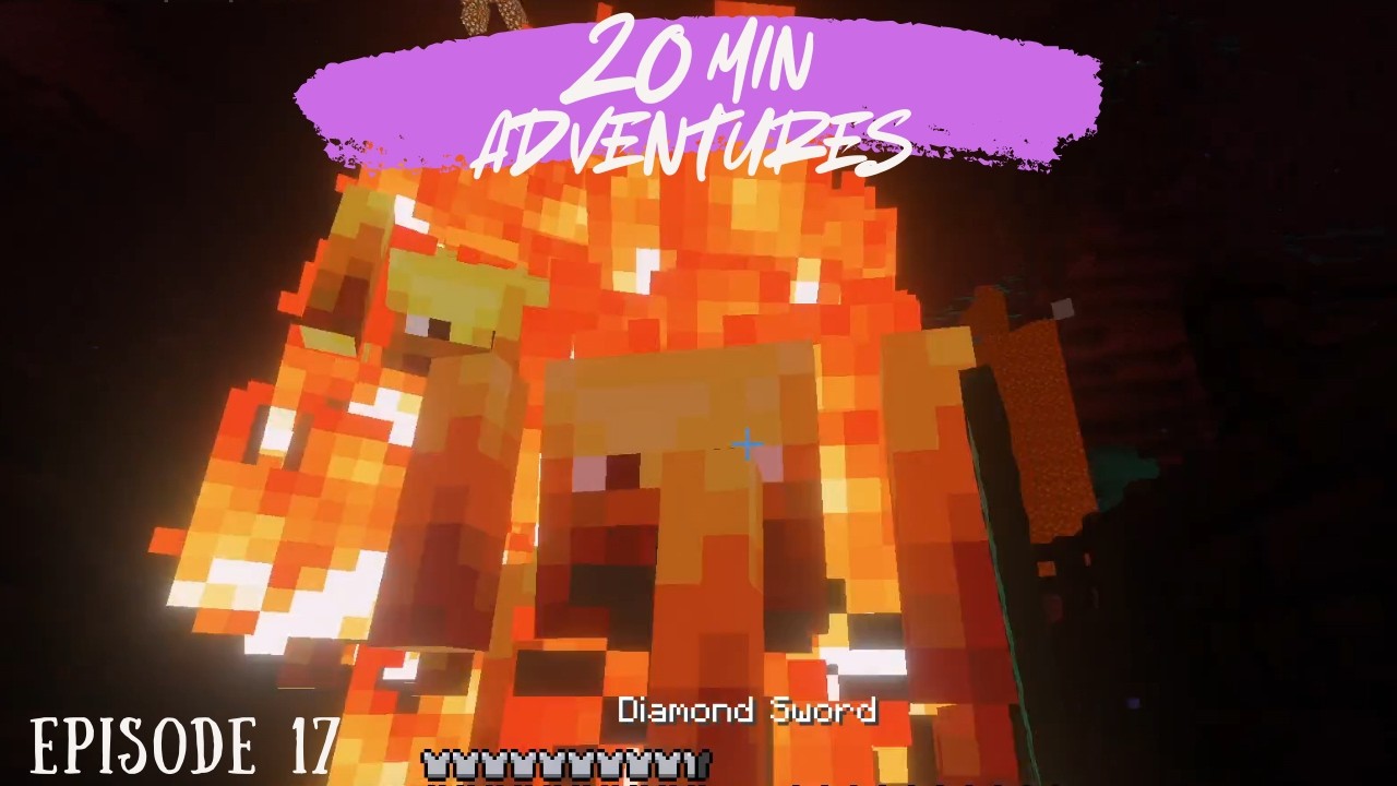 Ep 17 Giving our base a foundation I 20 Min Adventures