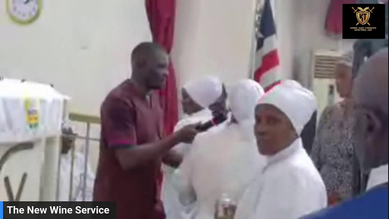 The New Wine Service @ Faith Healing Temple, Monrovia Liberia.