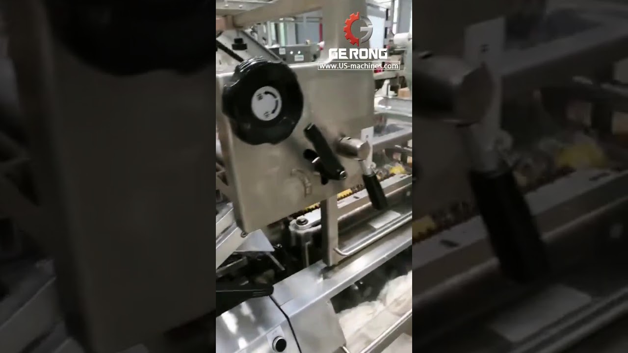 Lemon sorting feeding flow type bag packaging machine running video