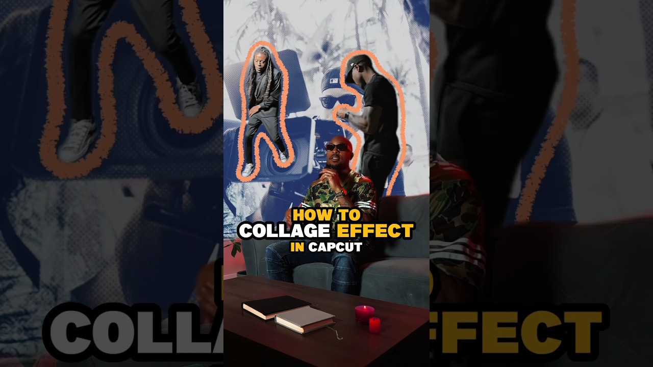 How to create Collage effect in CapCut #capcut #capcutedit #videoediting #videoeffects #tutorial