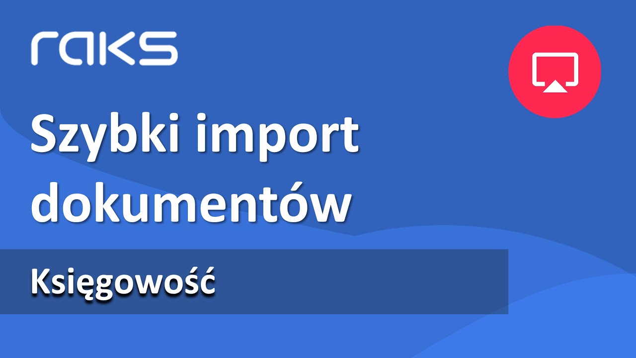 Szybki import dokument&oacute;w do RAKSSQL