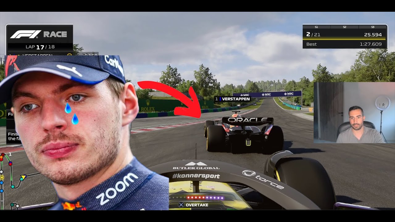 ΠΕΡΑΣΑ ΤΟΝ VERSTAPPEN!!! F1 23 BRAKING POINT PART 1-3