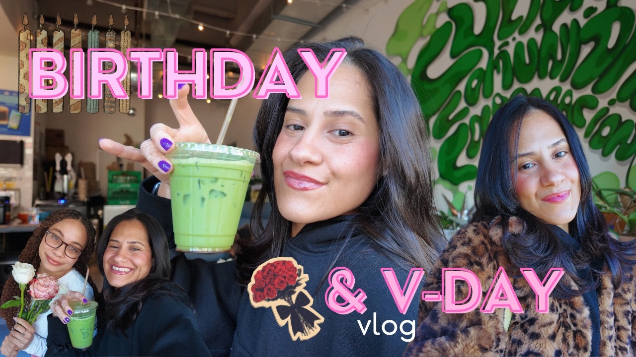 A Weekend in My Life: Birthday + Valentine's Day as a Coffee Shop Owner ☕💐