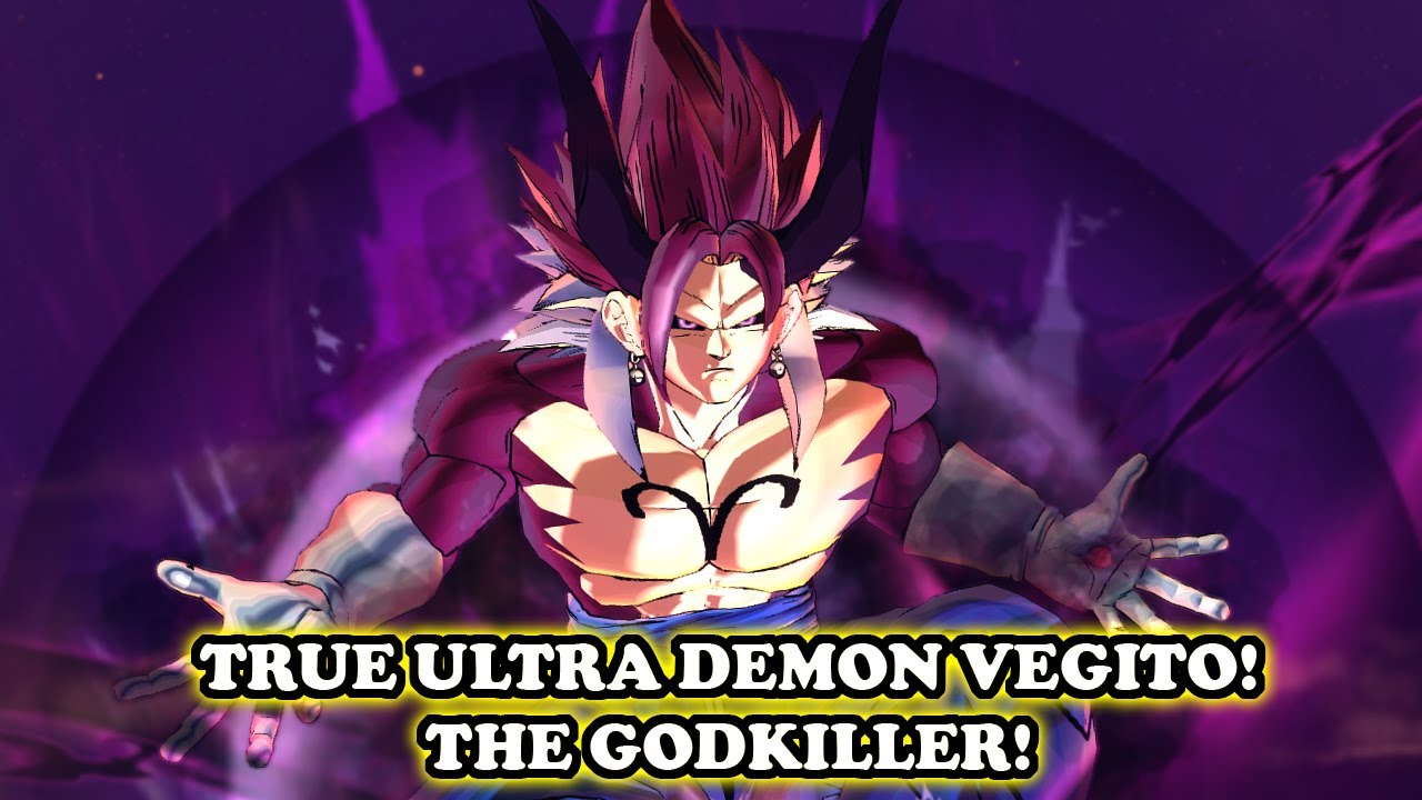THE SECRET FORM OF GODKILLER VEGITO: TRUE ULTRA EGO DEMON SSJ4! Dragon Ball Xenoverse 2 Mods