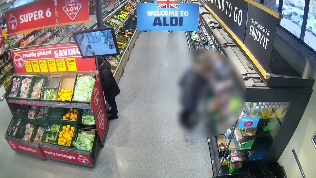 Police catch meat thief in the act