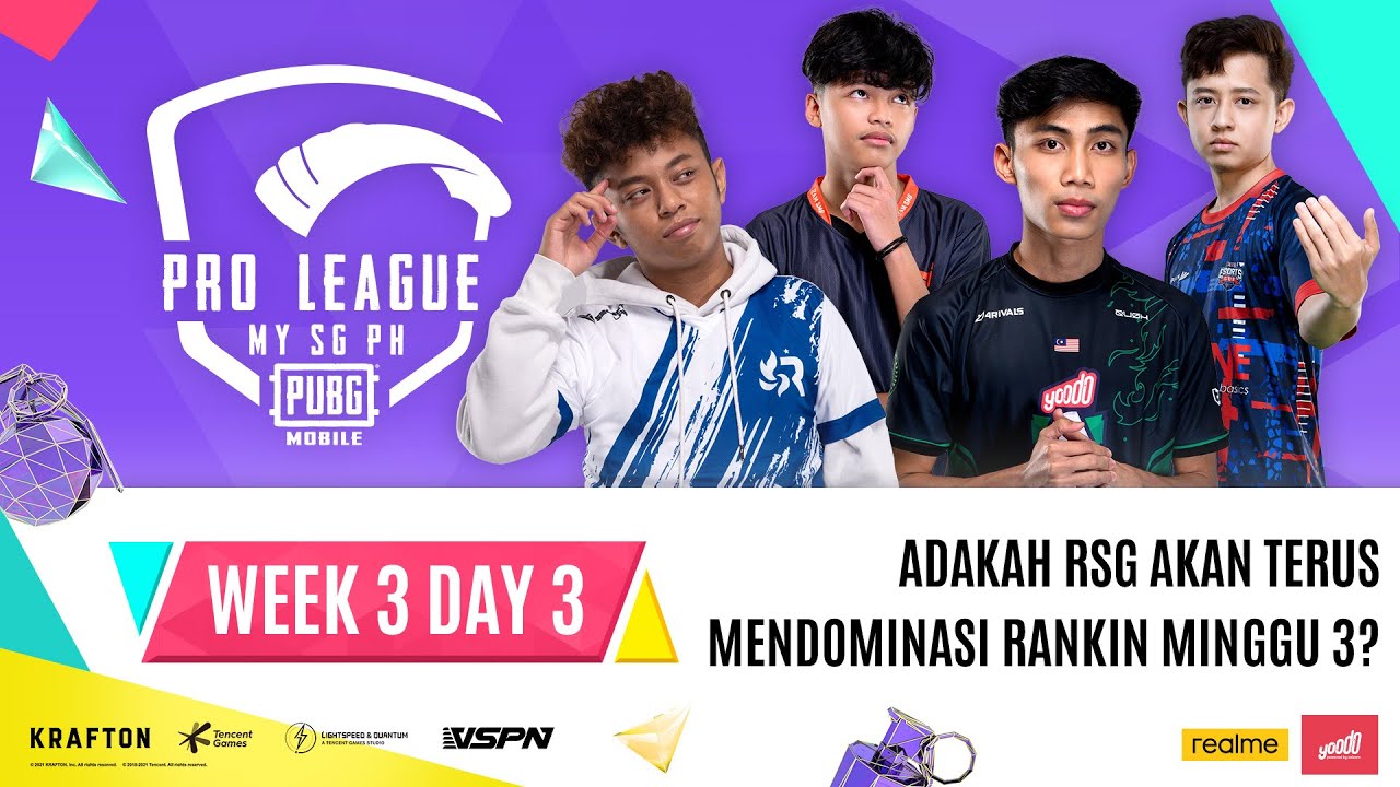 [BM] 2022 PMPL MY/SG/PH W3D3 | Spring | Adakah RSG akan terus mendominasi Ranking Minggu 3?