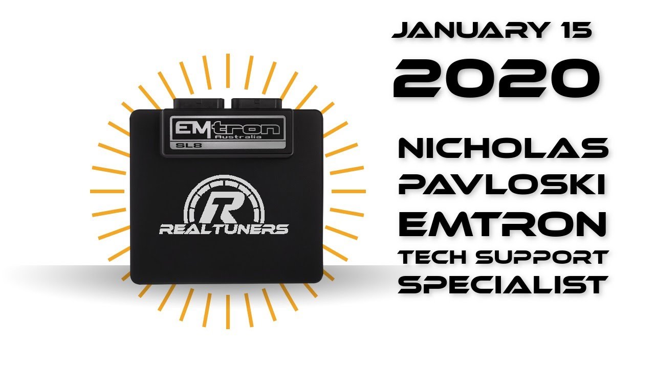 RealTuners Radio - Episode 110 - Nicholas Pavloski, Emtron Tech Support Specialist