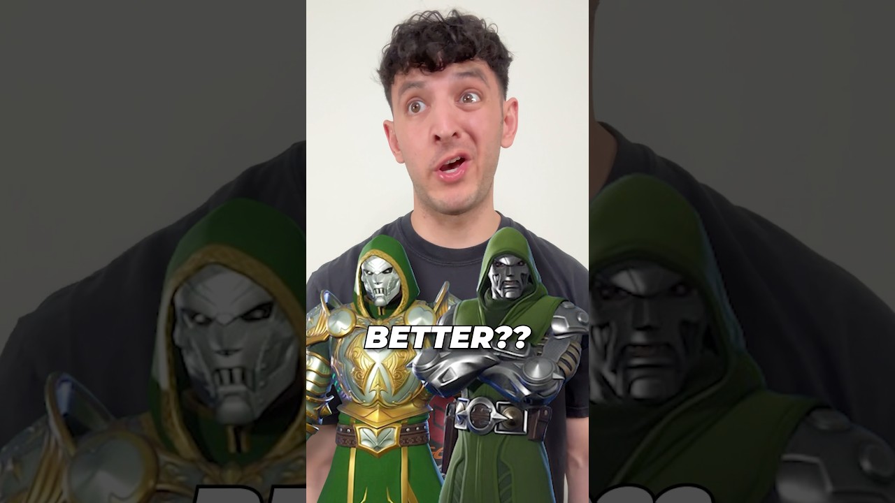 Which Dr. Doom Skin Is Better??🤔 #fortnite