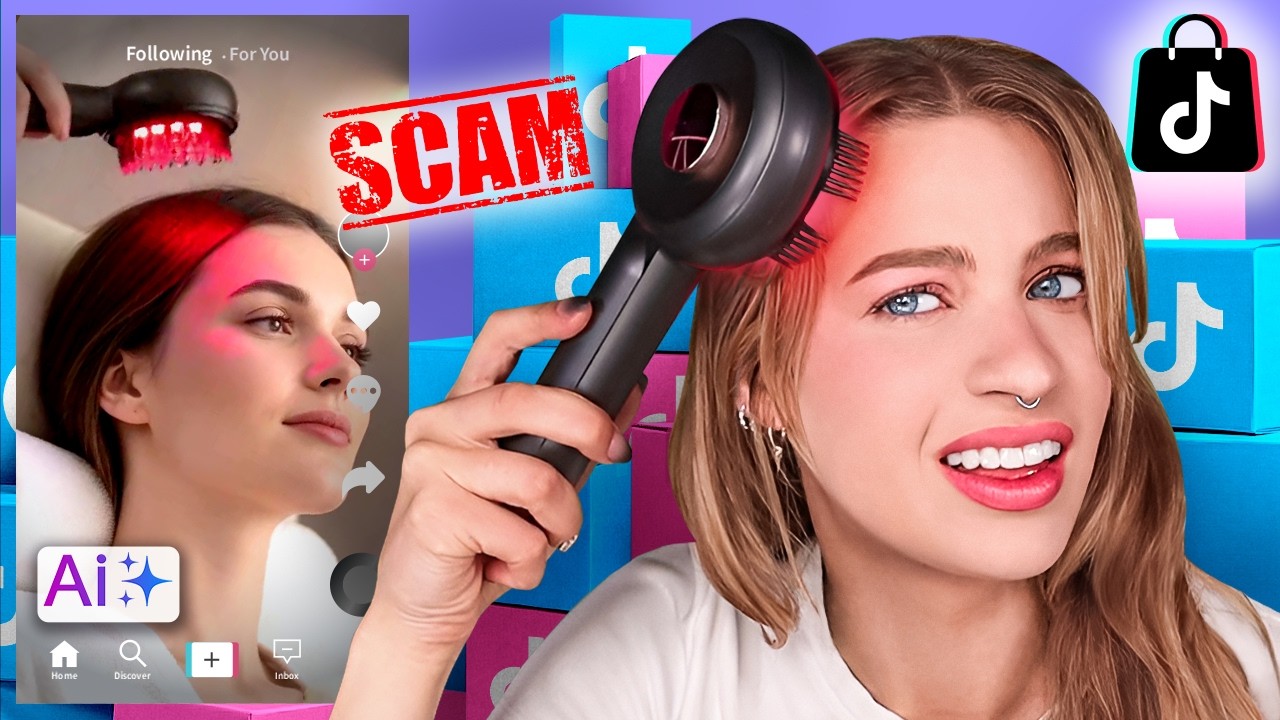 Я купила ВСЕ бьюти-товары с ИИ из TikTok Shop