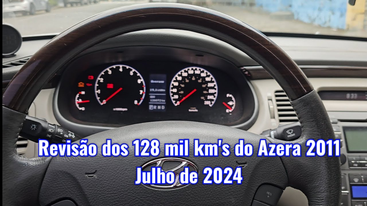 Revisão dos 128 mil km's do Azera 2011