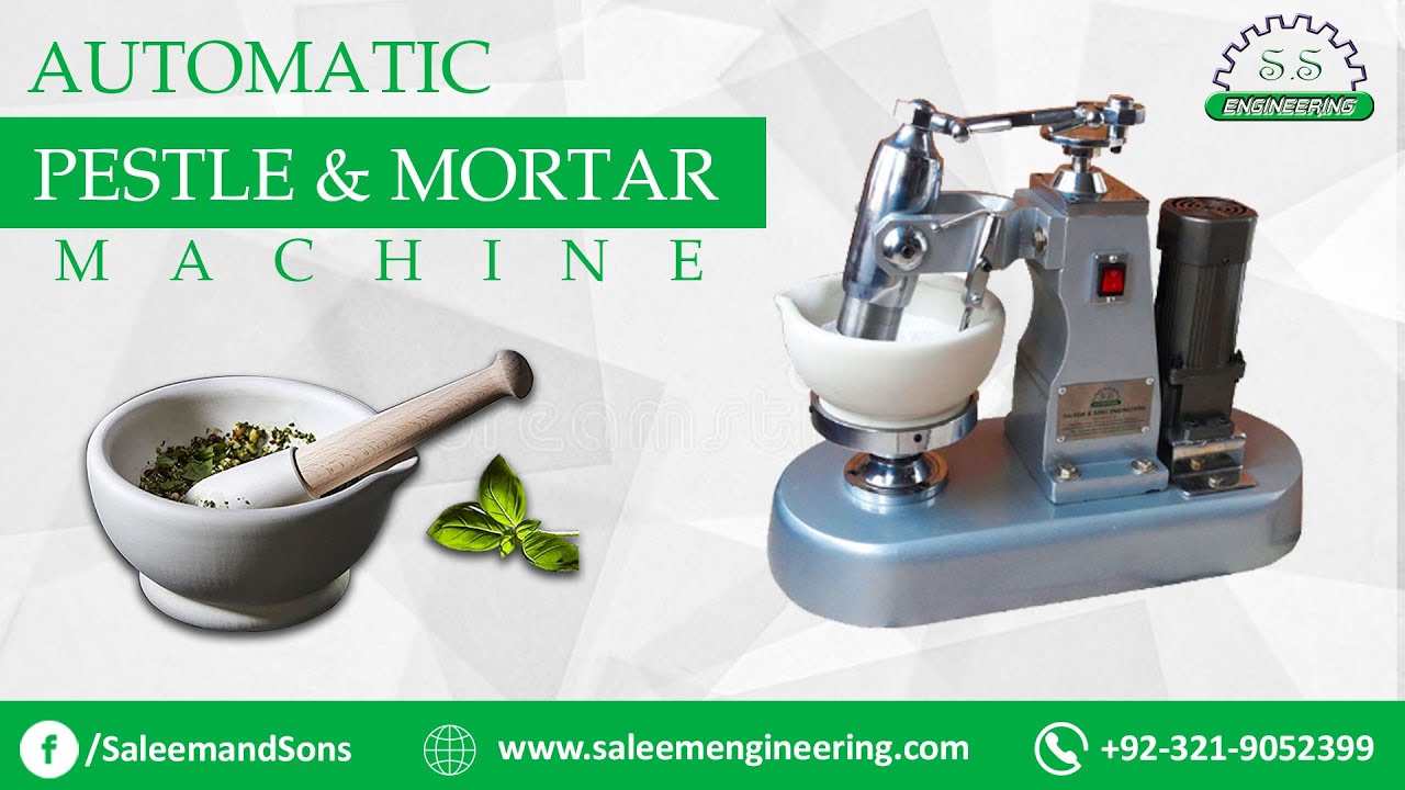 Automatic Pestle & Mortar Machine | Kharal Machine