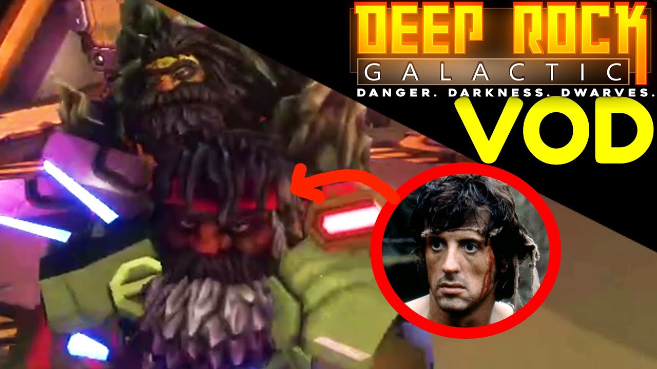 Eating rocks to show those pesky pointy-eared leaf-lovers who's boss | Deep Rock Galactic