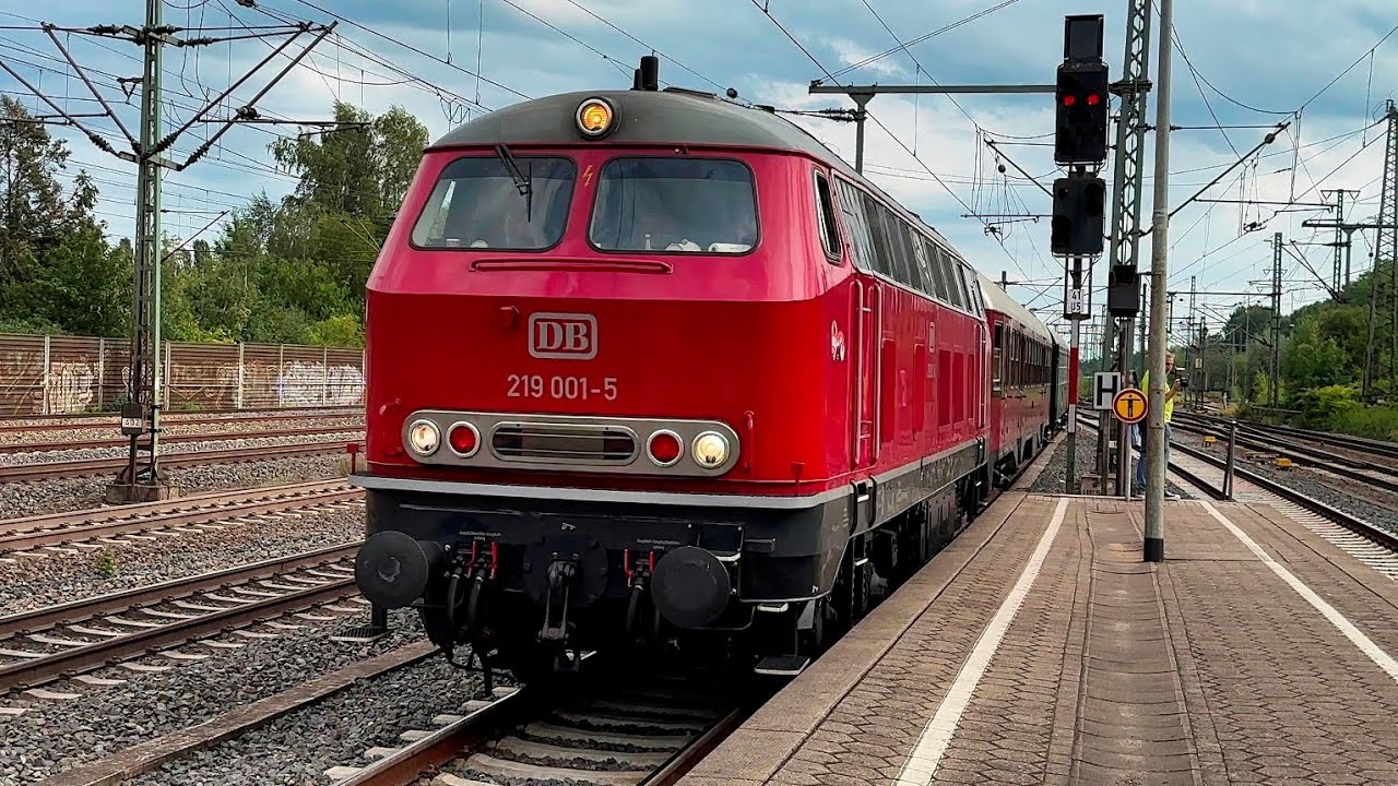 Achtung! Zugverkehr - Bahnalltag in Hamburg-Harburg am 29. 09. 23