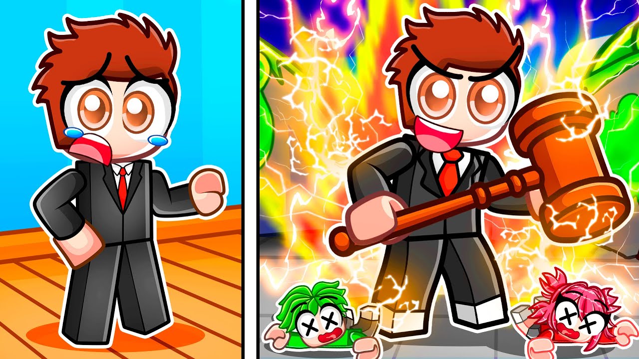 Birth to DEFENSE ATTORNEY in Roblox Strongest Battlegrounds!