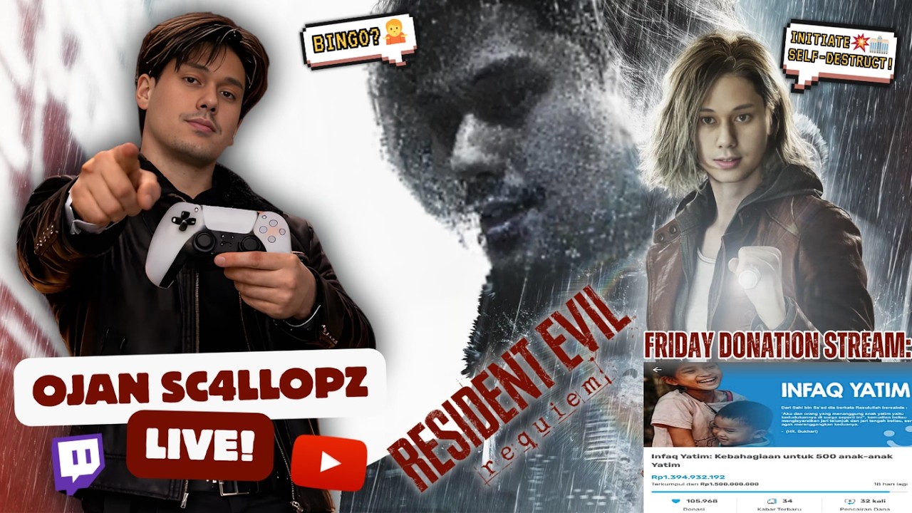 FRIDAY DONATION STREAM🙏😇 | Resident Evil Requiem Part #11 | Twitch: @OjanSc4llopZ