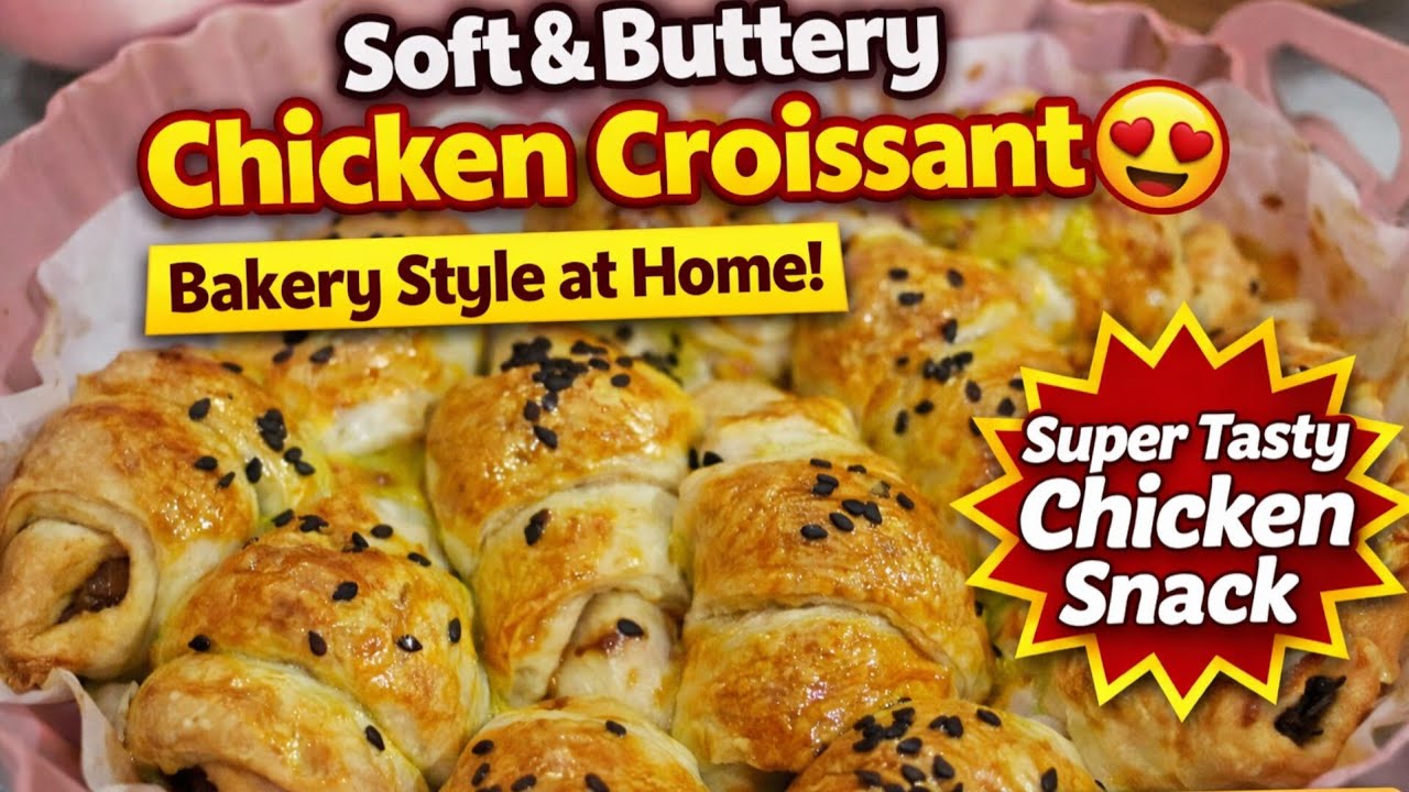 Chicken croissant/ഇത്ഒരിക്കൽ ചെയ്താൽ വീണ്ടുംവീണ്ടും ചെയ്യും!SuperTasty Chicken Snack#sofi's kitchen 