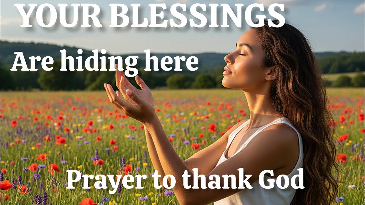 Powerful morning prayer of gratitude l Thank God ,count your blessings and attract Divine favour