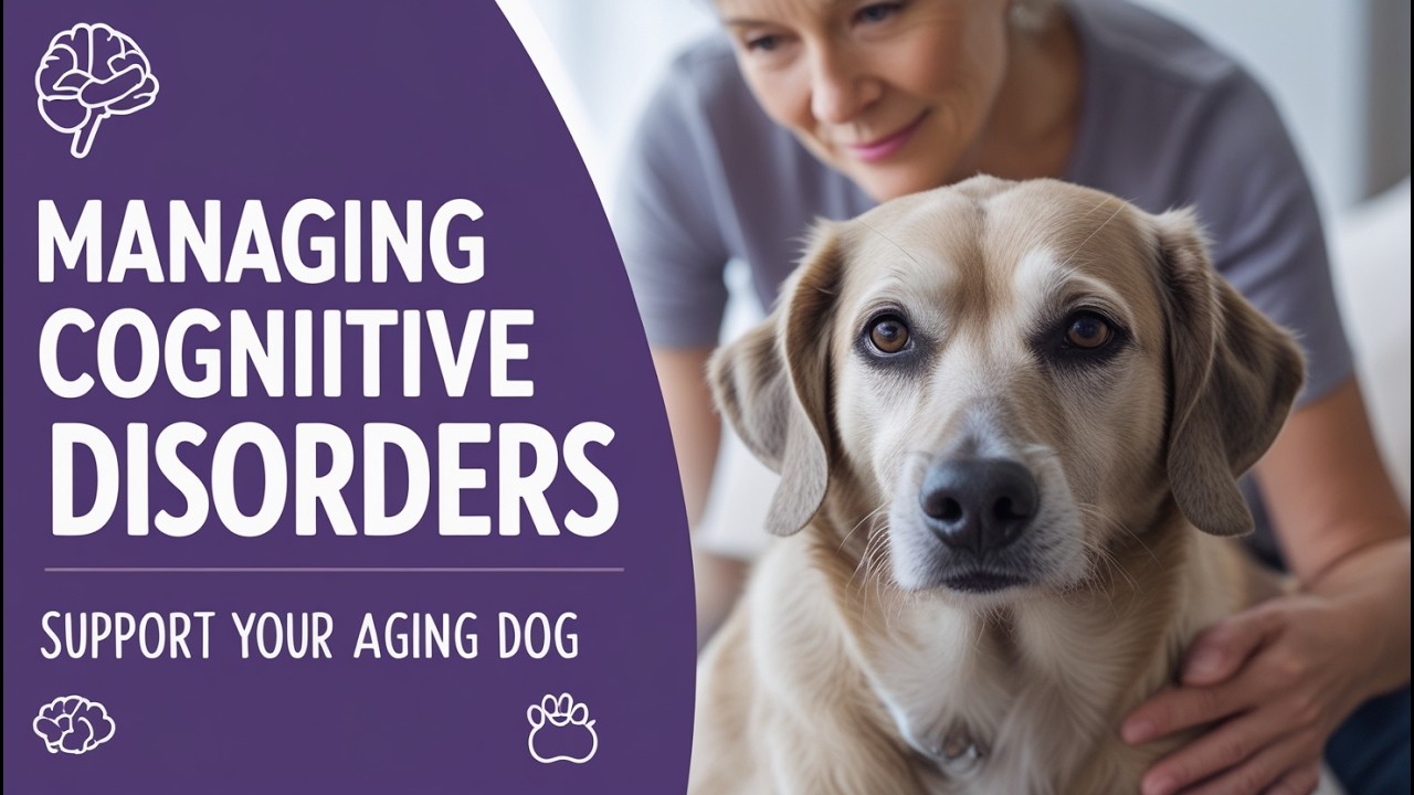 How to Manage Dogs with Cognitive Disorders