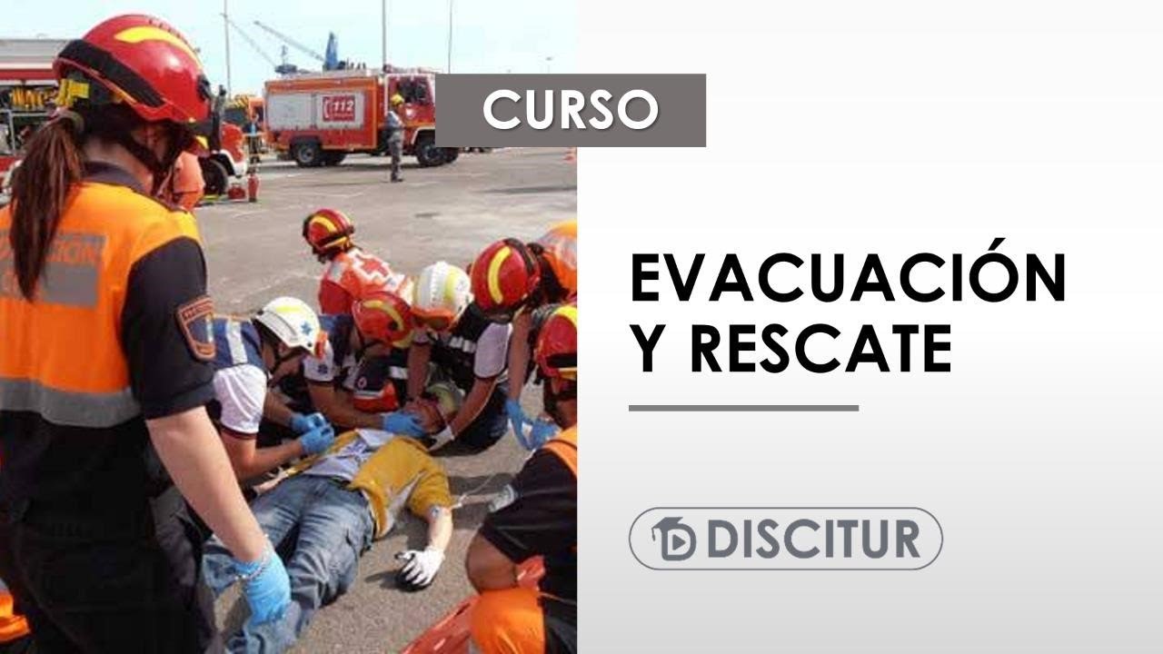 🎯 Curso evacuación y rescate