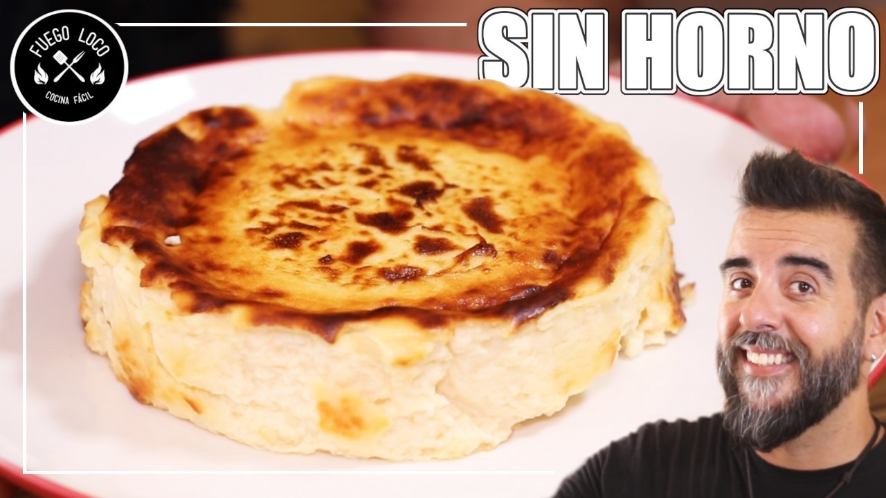 TARTA de QUESO de La Viña, SIN HORNO La MÁS FÁCIL!!! ¡Una auténtica LOCURA!