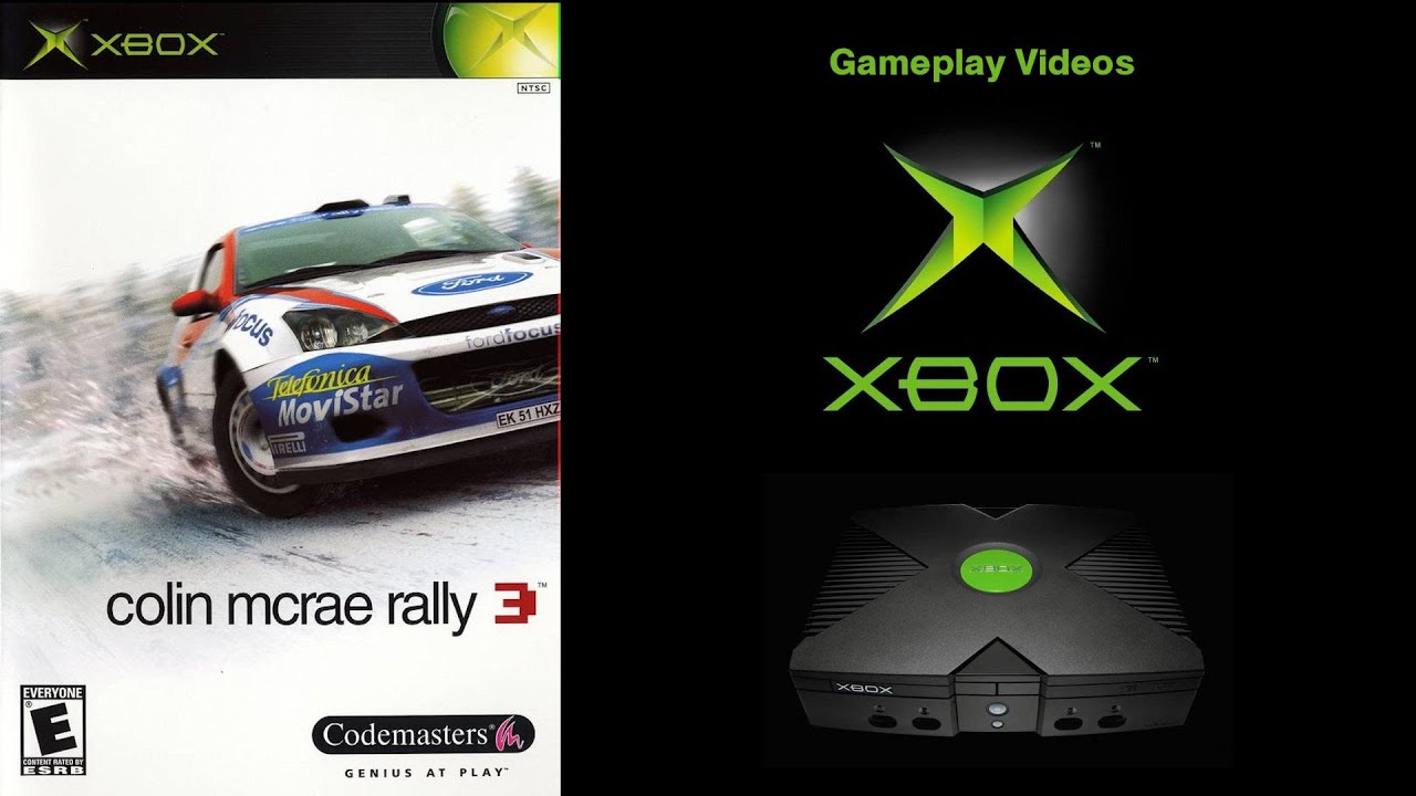 Colin McRae Rally 3 (Xbox) Gameplay (HD)