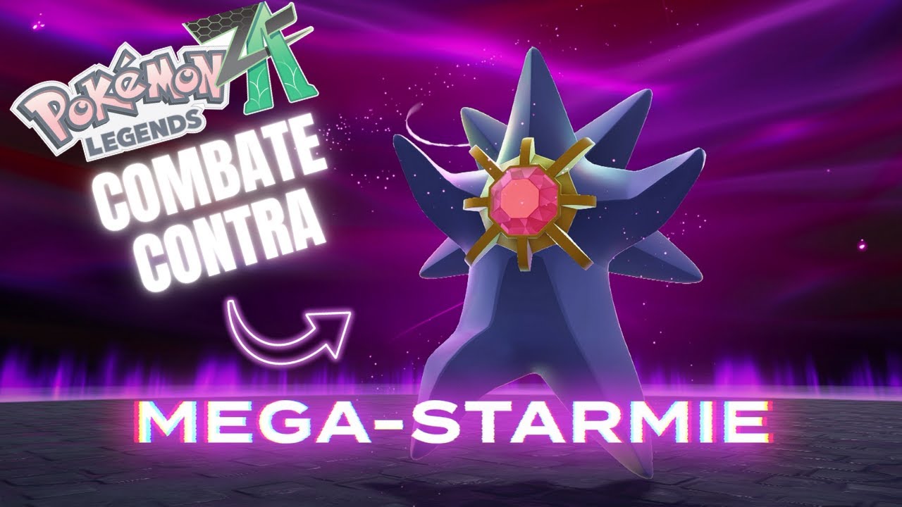 STARMIE DESCONTROLADO 🌊⭐ + MEGA PIEDRA STARMITA 💎⚔️ | POKÉMON ZA