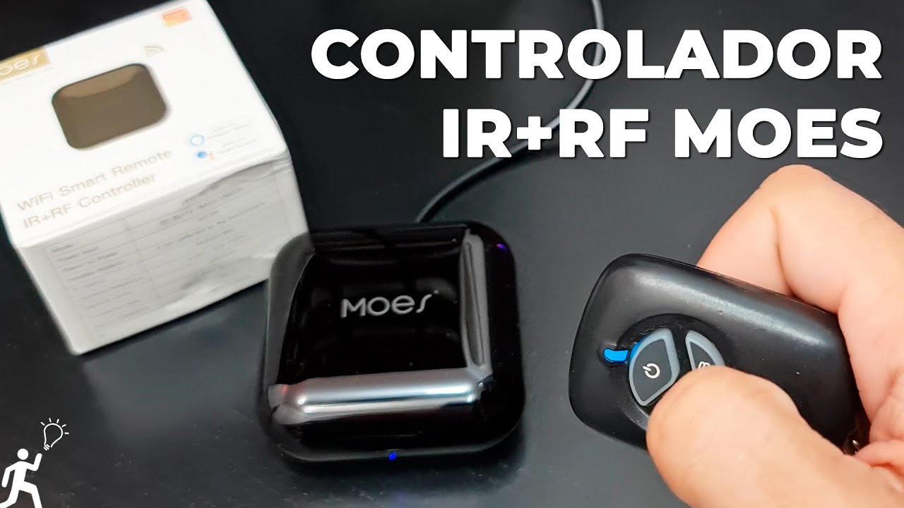 CONTROLADOR IR+RF WI-FI - CONTROLE ALARME, CERCA ELÉTRICA E PORTÃO VIA APLICATIVO E COMANDOS DE VOZ
