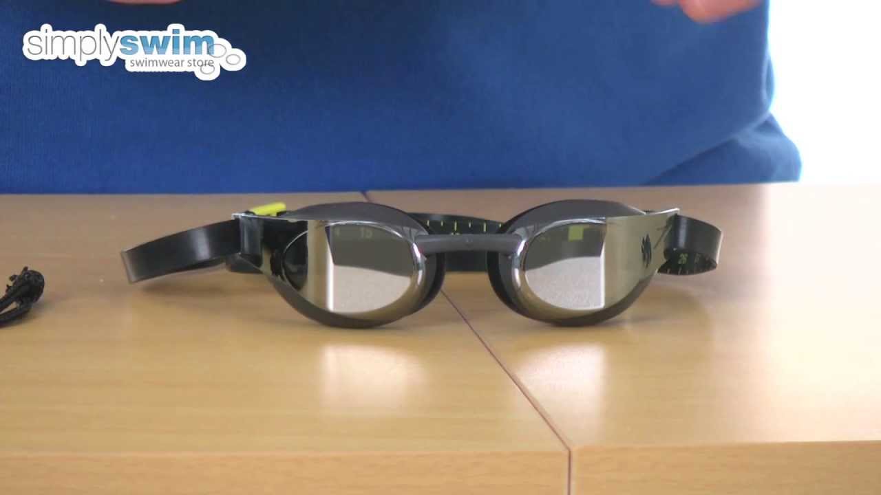 Speedo Fastskin 3 Elite Goggle Mirror - Black - www.simplyswim.com
