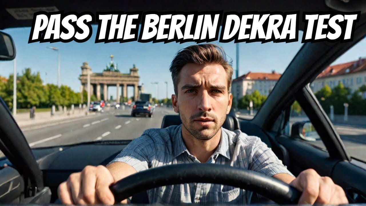 Expert Driving Instructor Shares Top Tips for Passing DEKRA Exam in Berlin!