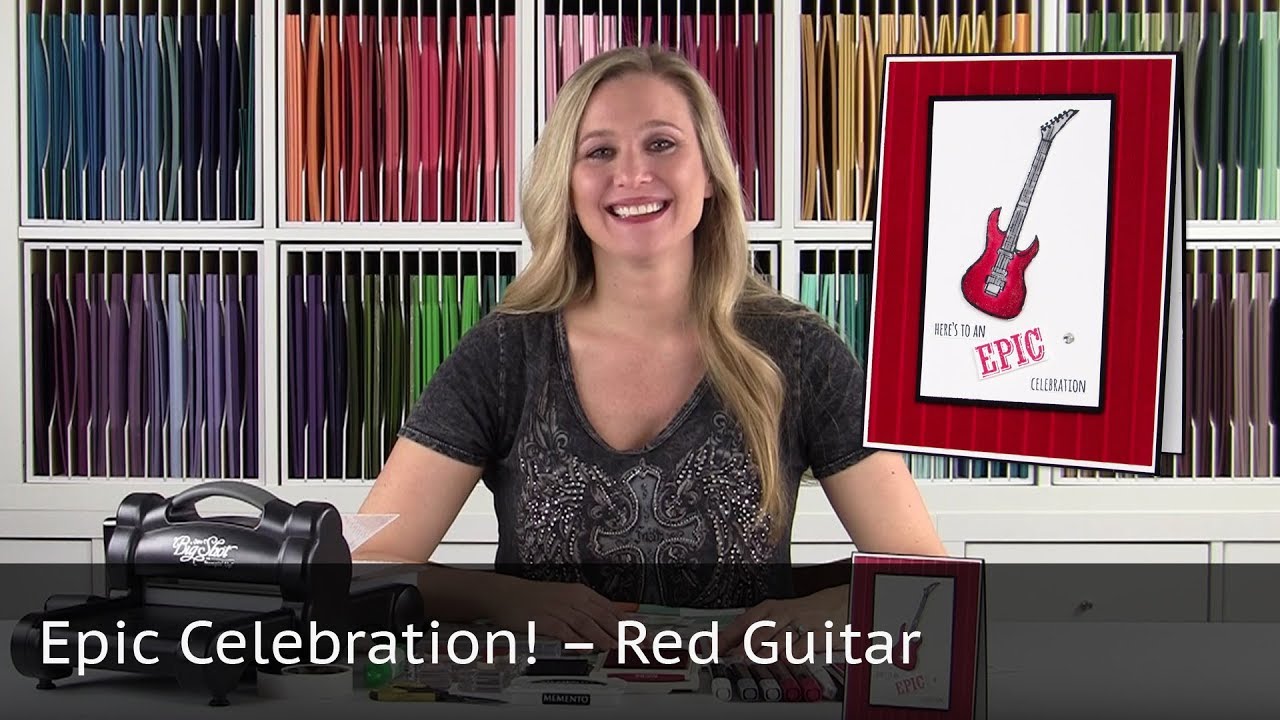 How about an Epic Celebration!  Red Guitar