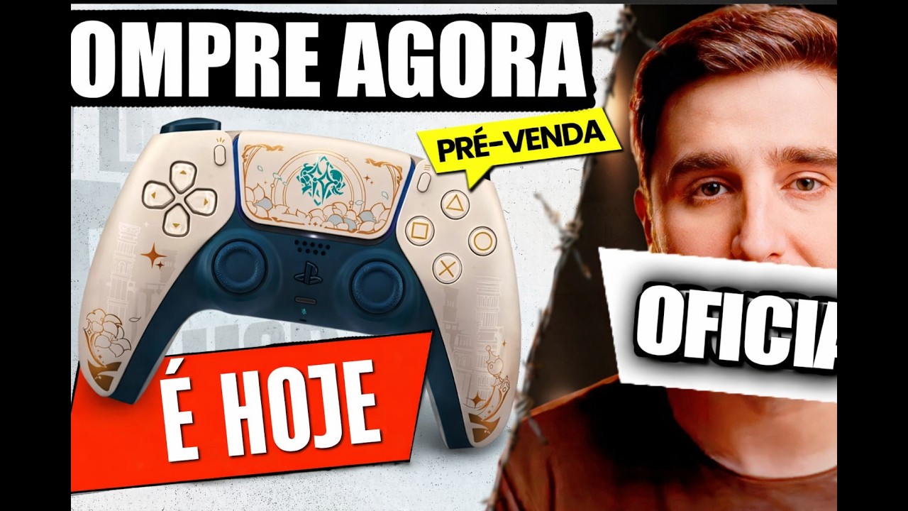 🔴 INÉDITO EM TODA HISTÓRIA DE PRÉ-VENDAS - COBERTURA OFICIAL DUALSENSE GENSHIN IMPACT