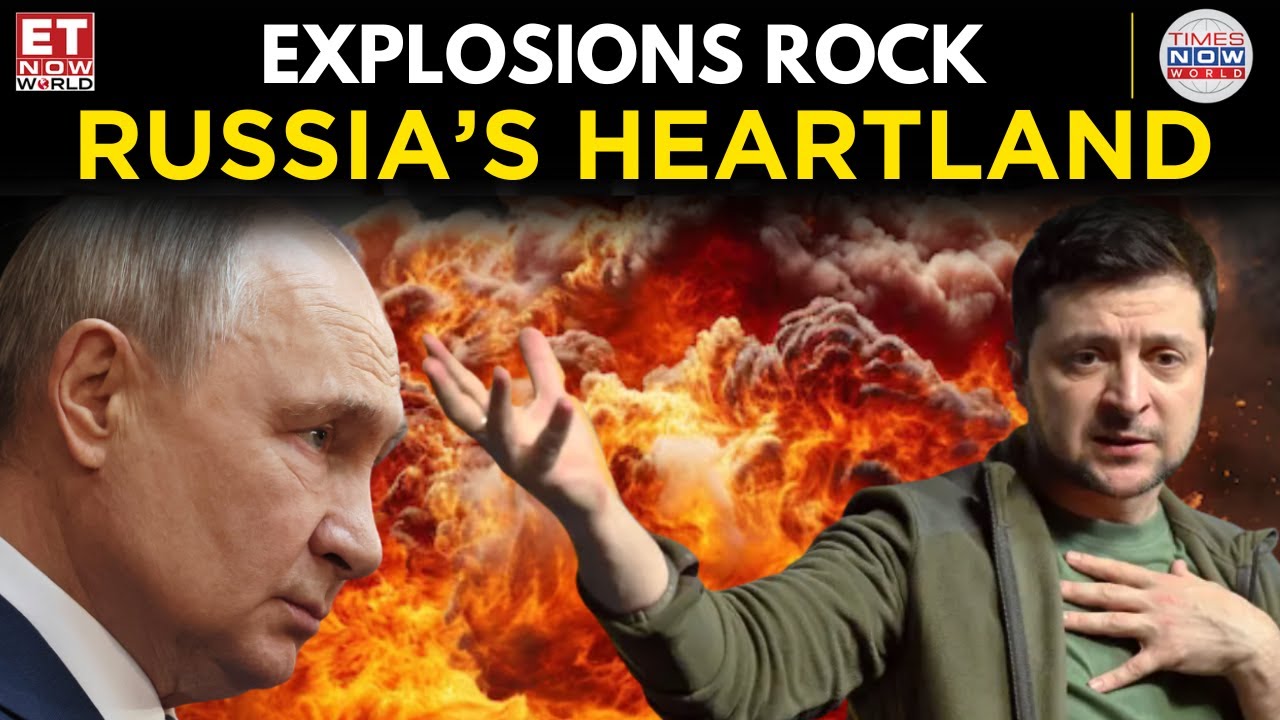 Ukraine Hits Deep Inside Russia, Strikes Key Military Site In Cheboksary | ET Now World