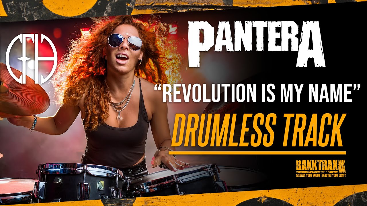 Pantera - Revolution Is My Name (Drumless) NO DRUMS - High Quality