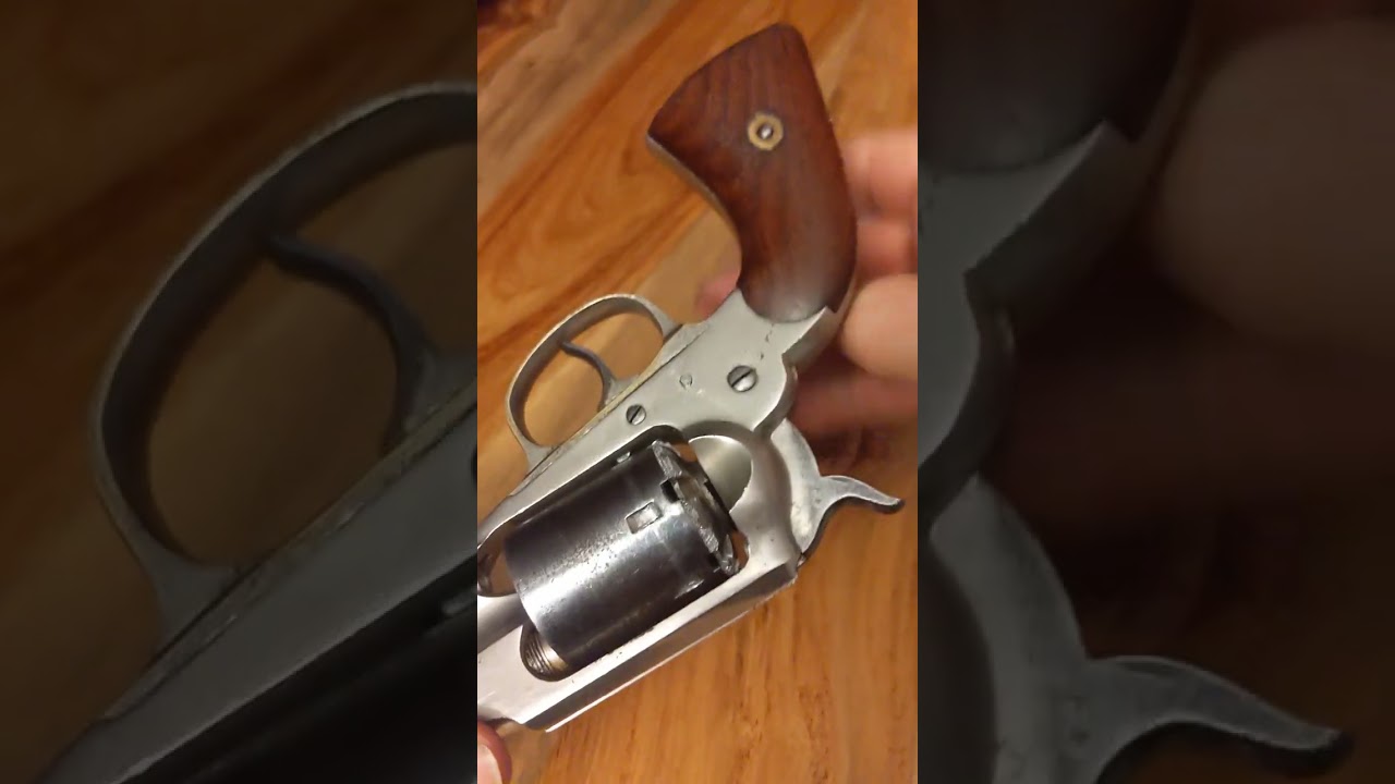 Remington new model army .38 rimfire factory conversion. double action
