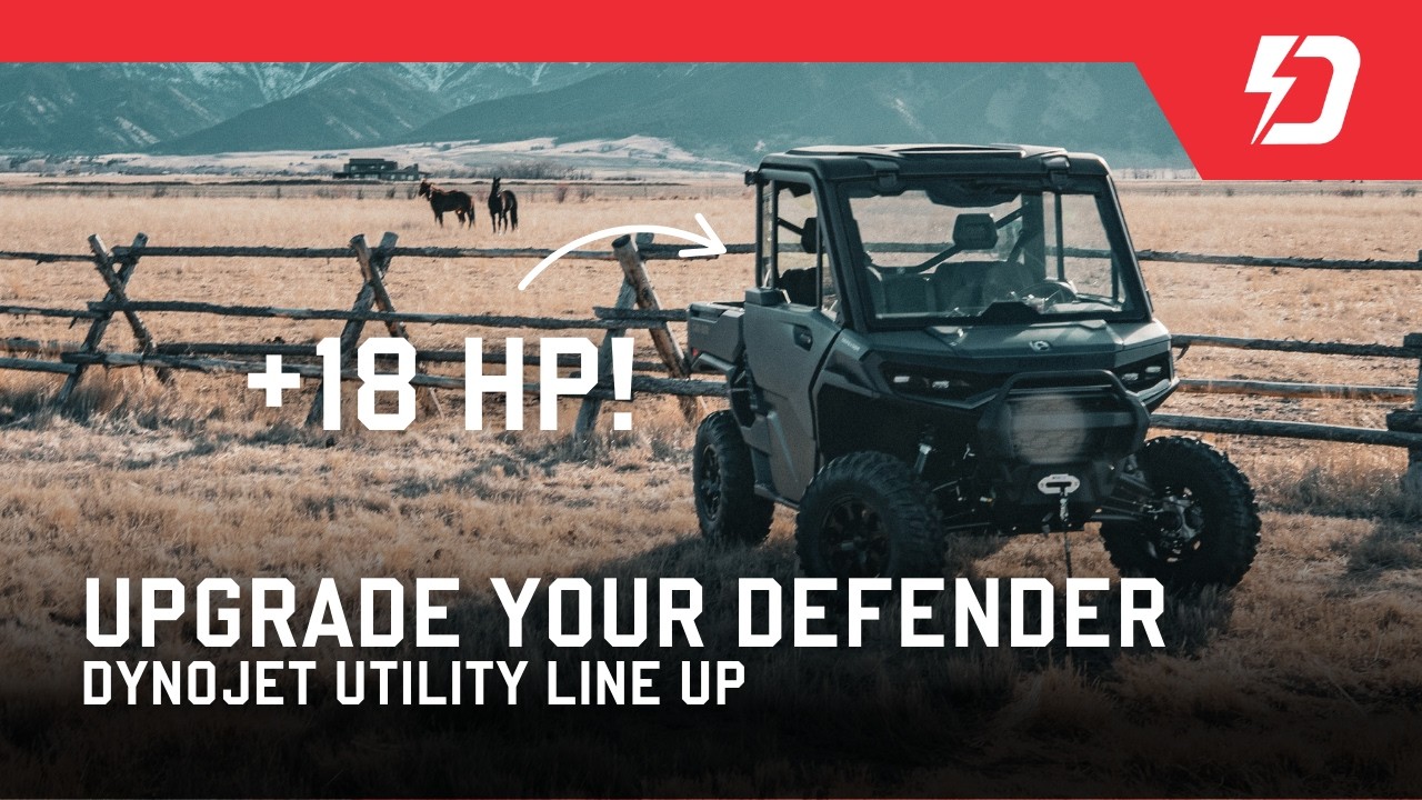 Bigger Tires on Your Can-Am Defender HD 11? How to Get Your Power Back | Dynojet Utility Lineup