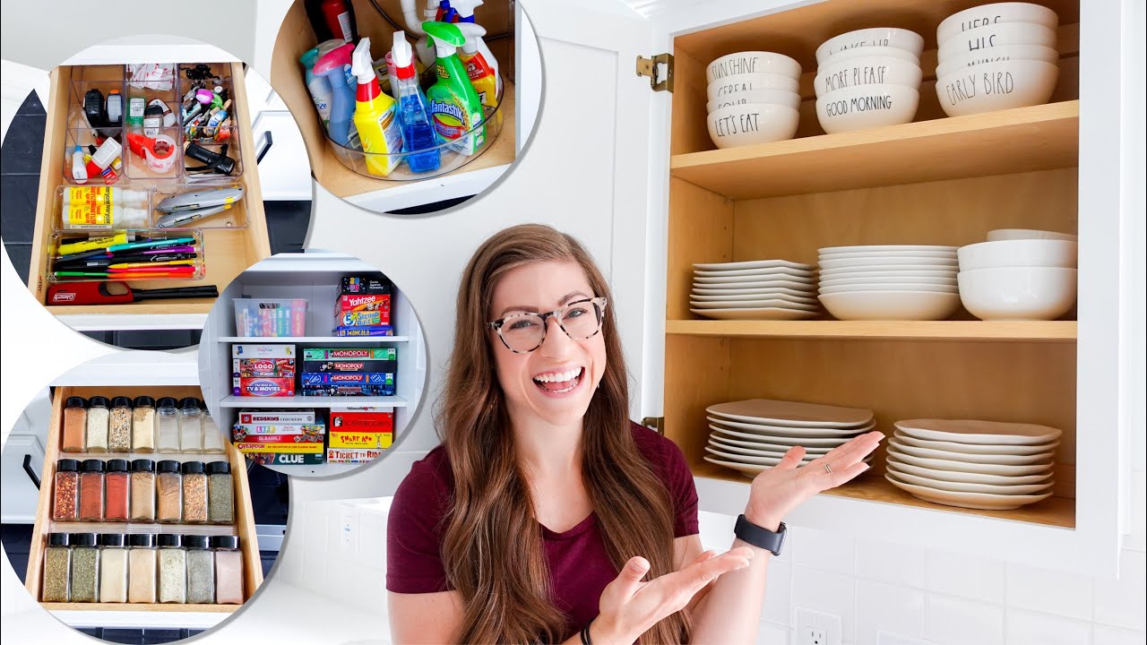 ORGANIZED HOME TOUR 2021 | Inside My Cabinets and Drawers