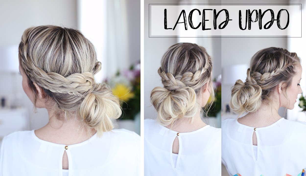 Lace Braid Updo