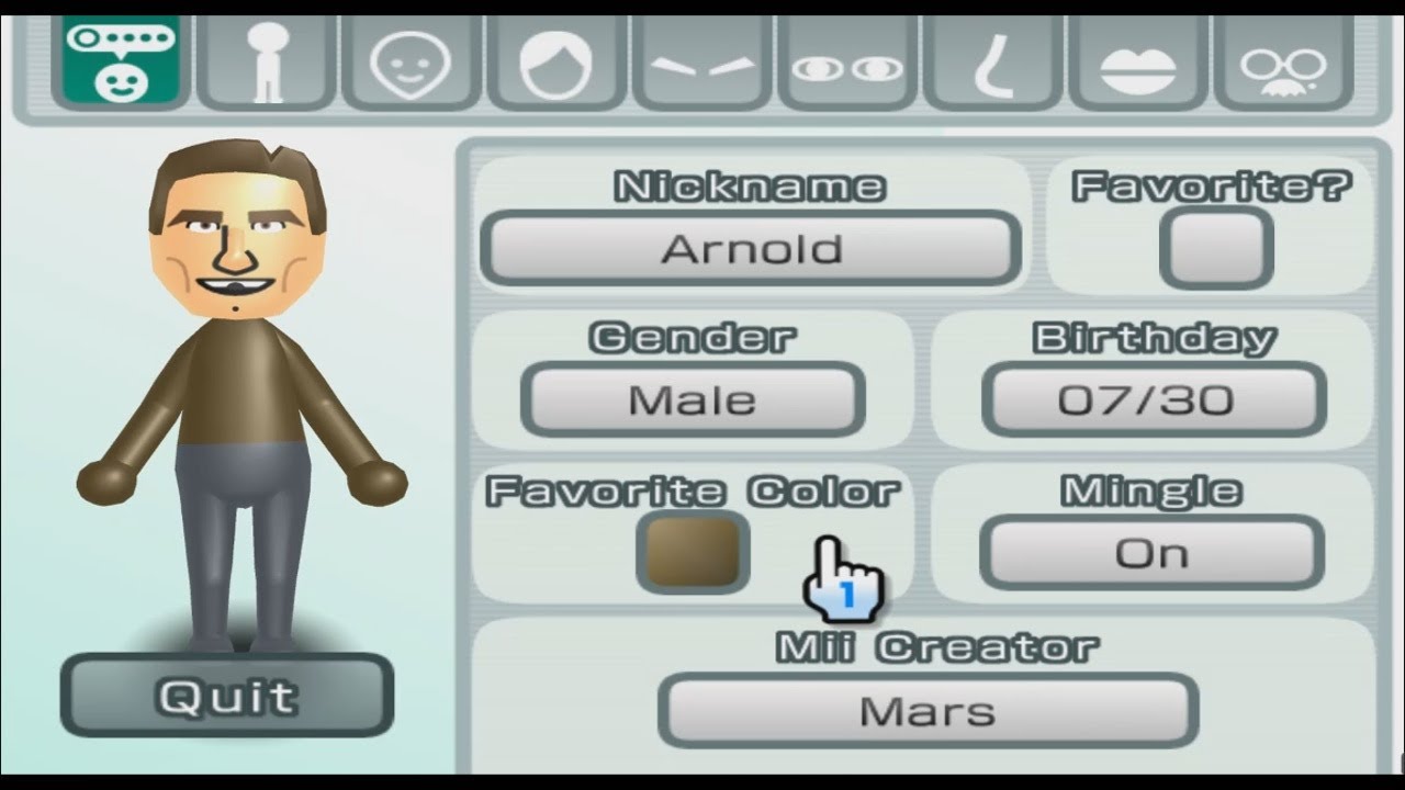 Arnold Schwarzenegger - Mii 933