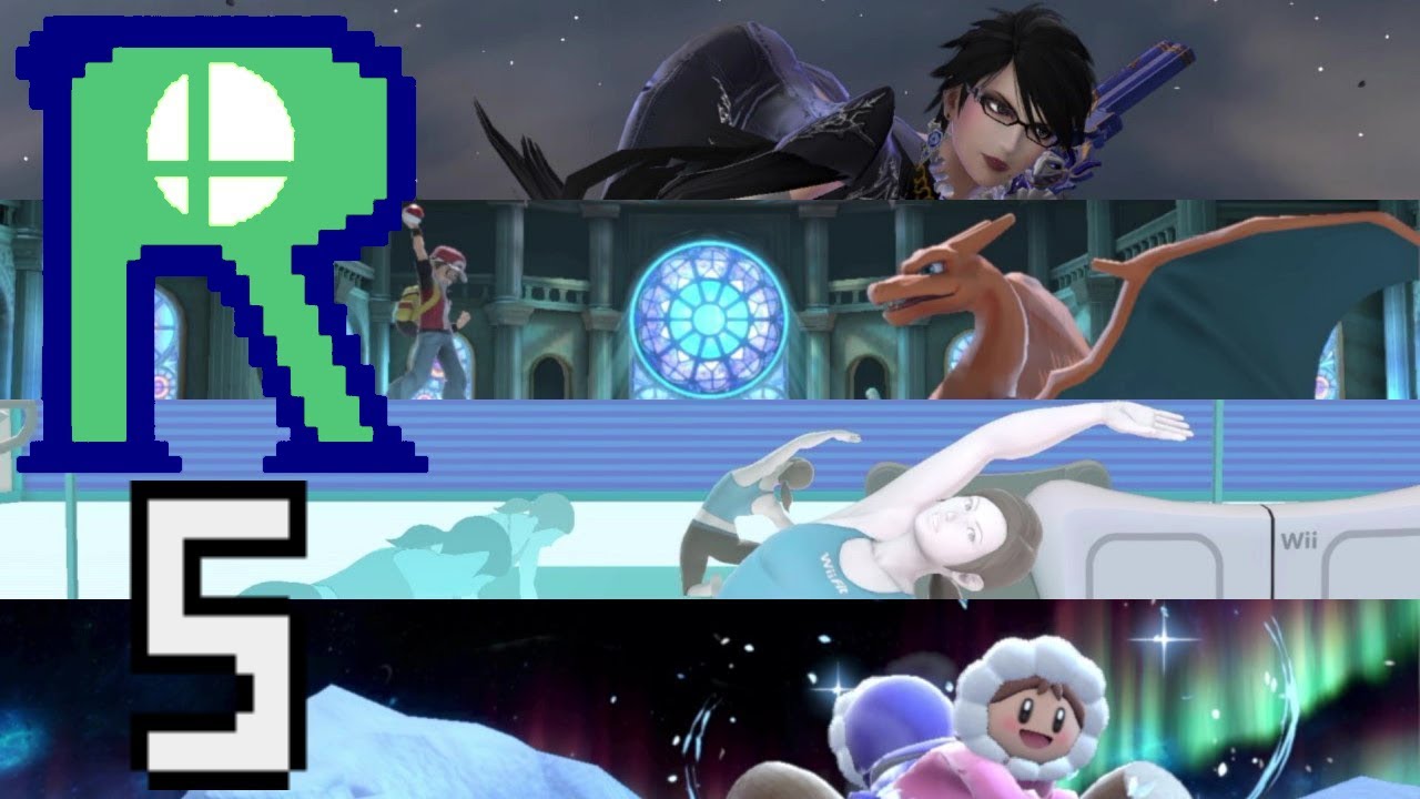 Super Smash Bros. Ultimate - Classic Mode [5] Bayonetta PokemonTrainer IceClimbers WiiFitTrainer