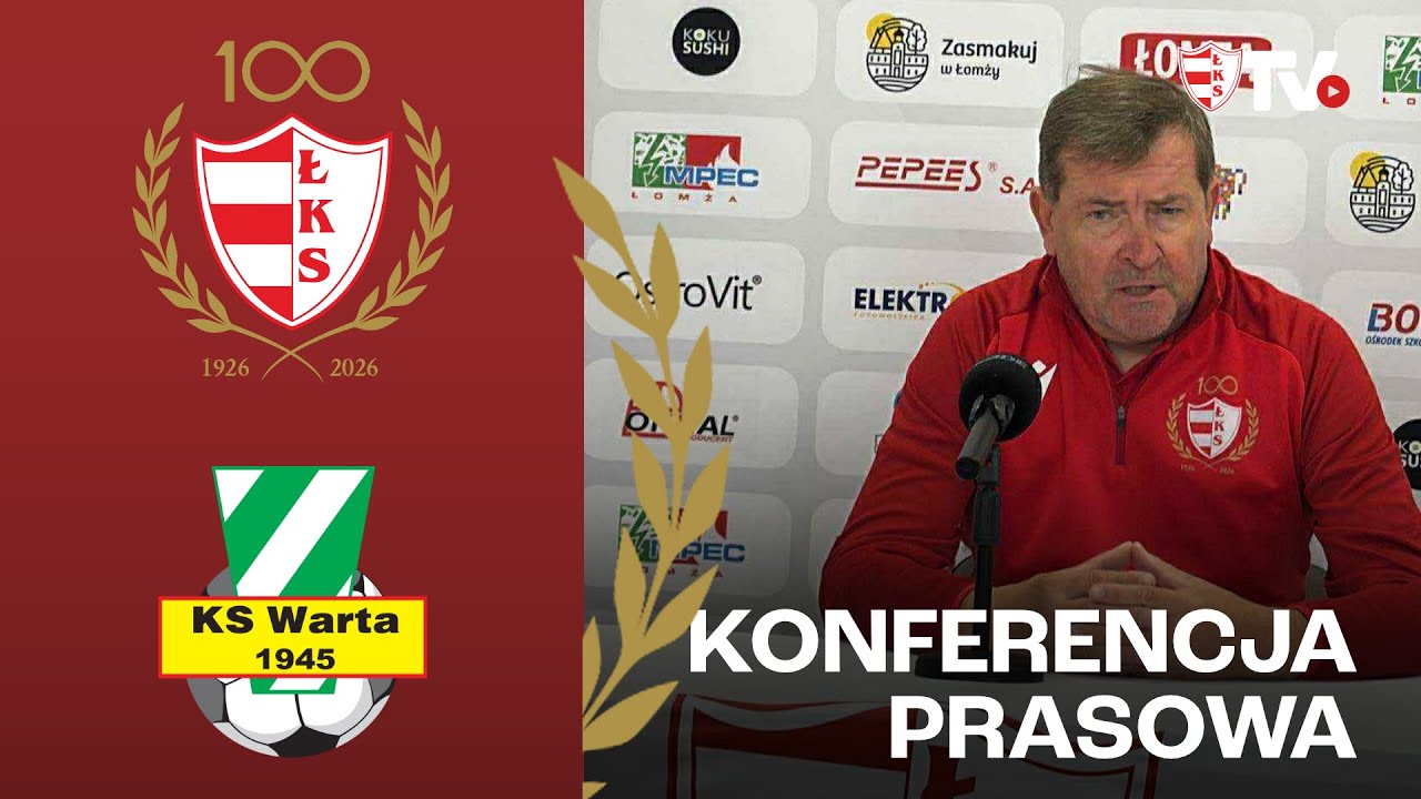ŁKS Łomża 1:1 Warta Sieradz