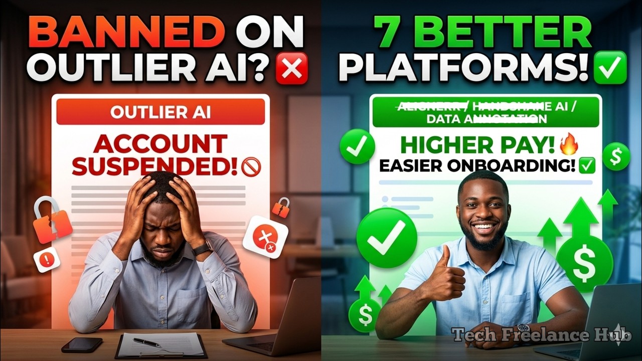 Запрещено на Outlier AI? 7 лучших альтернатив с более высокой оплатой и упрощенным процессом реги...