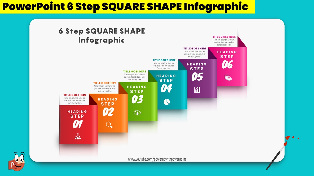 51.PowerPoint Presentation with 6 Stage Business Infographic | Free PowerPoint Templates